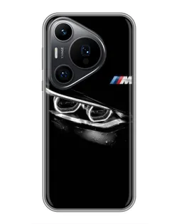 Чехол для Huawei Pura 70 PRO с картинкой «BMW — взгляд тигра»