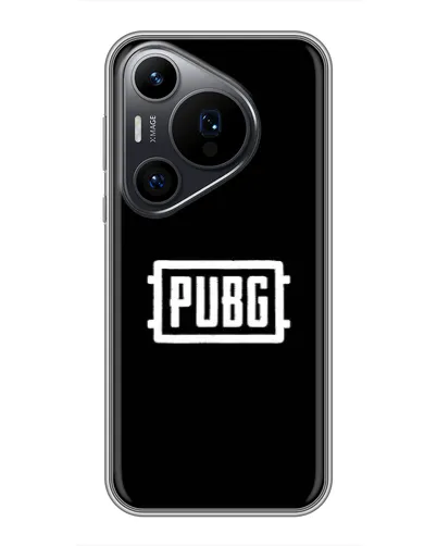 Чехол для Huawei Pura 70 PRO с картинкой «Лого BMW — металлический блеск»
