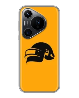 Чехол для Huawei Pura 70 PRO с картинкой «PUBG — золотой шлем» Чехол для Huawei Pura 70 PRO с картинкой «PUBG — золотой шлем»