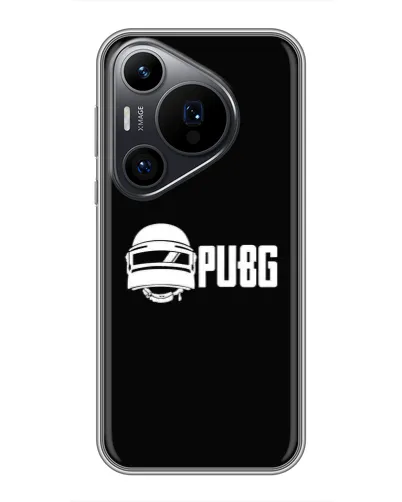 Чехол для Huawei Pura 70 PRO с картинкой «PUBG — классический лого»
