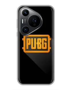 Чехол для Huawei Pura 70 PRO с картинкой «PUBG — рамка лого» Чехол для Huawei Pura 70 PRO с картинкой «PUBG — рамка лого»