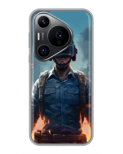 Чехол для Huawei Pura 70 PRO с картинкой «PUBG — реалистичный герой» Чехол для Huawei Pura 70 PRO с картинкой «PUBG — реалистичный герой»