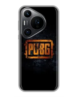 Чехол для Huawei Pura 70 PRO с картинкой «PUBG — золотой логотип» Чехол для Huawei Pura 70 PRO с картинкой «PUBG — золотой логотип»