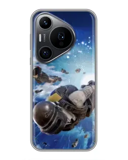 Чехол для Huawei Pura 70 PRO с картинкой «Десант PUBG — прыжок» Чехол для Huawei Pura 70 PRO с картинкой «Десант PUBG — прыжок»