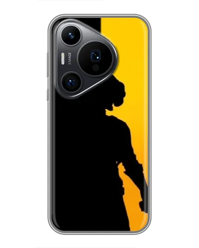 Чехол для Huawei Pura 70 PRO с картинкой «Тень воина PUBG»