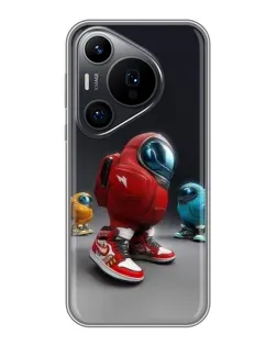 Чехол для Huawei Pura 70 PRO с картинкой «Among Us — 3D стиль»