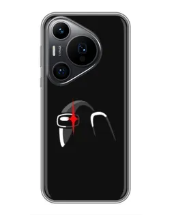 Чехол для Huawei Pura 70 PRO с картинкой «Among Us шлем»