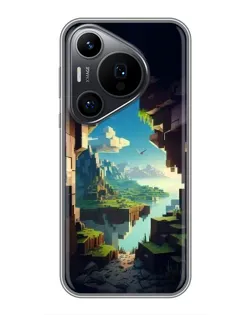 Чехол для Huawei Pura 70 PRO с картинкой «Вид из пещеры» Чехол для Huawei Pura 70 PRO с картинкой «Вид из пещеры»