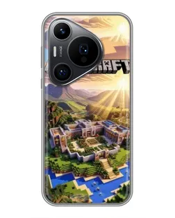 Чехол для Huawei Pura 70 PRO с картинкой «Minecraft панорама» Чехол для Huawei Pura 70 PRO с картинкой «Minecraft панорама»