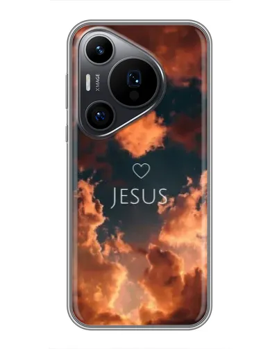 Чехол для Huawei Pura 70 PRO с картинкой «Сияние Имени Jesus»