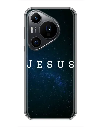 Чехол для Huawei Pura 70 PRO с картинкой «Звездное небо Jesus»