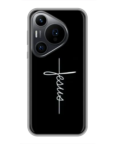 Чехол для Huawei Pura 70 PRO с картинкой «Тонкая линия веры»