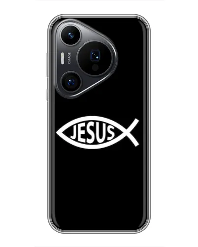 Чехол для Huawei Pura 70 PRO с картинкой «Классический Jesus»