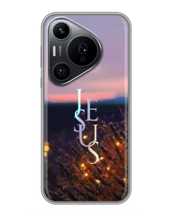 Чехол для Huawei Pura 70 PRO с картинкой «Свет Божий ночью»