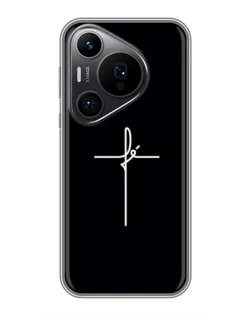 Чехол для Huawei Pura 70 PRO с картинкой «Тонкий крест»