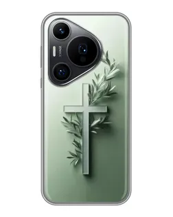Чехол для Huawei Pura 70 PRO с картинкой «Оливковая ветвь»