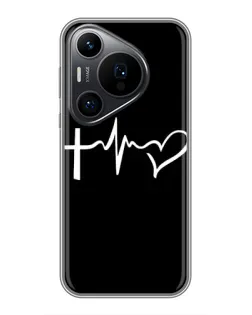 Чехол для Huawei Pura 70 PRO с картинкой «Пульс веры»