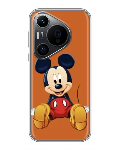 Чехол для Huawei Pura 70 PRO с картинкой «Микки отдыхает» Чехол для Huawei Pura 70 PRO с картинкой «Микки отдыхает»