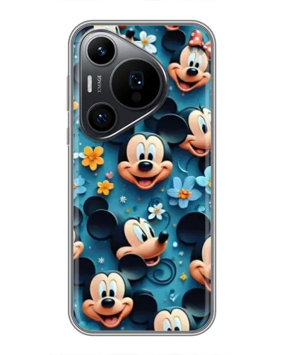 Чехол для Huawei Pura 70 PRO с картинкой «Паттерн Микки и Минни» Чехол для Huawei Pura 70 PRO с картинкой «Паттерн Микки и Минни»