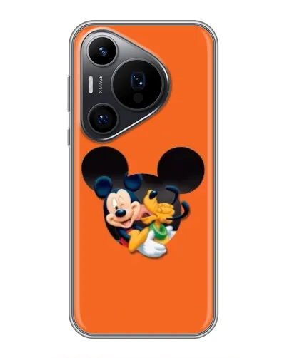 Чехол для Huawei Pura 70 PRO с картинкой «Сердце Микки Минни» Чехол для Huawei Pura 70 PRO с картинкой «Сердце Микки Минни»