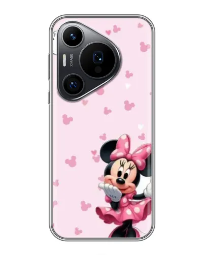 Чехол для Huawei Pura 70 PRO с картинкой «Минни Маус и сердечки» Чехол для Huawei Pura 70 PRO с картинкой «Минни Маус и сердечки»