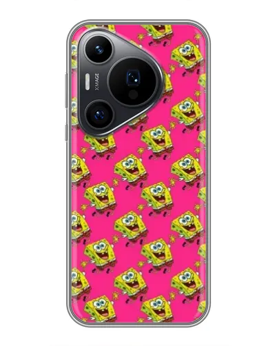 Чехол для Huawei Pura 70 PRO с картинкой «Розовый паттерн» Чехол для Huawei Pura 70 PRO с картинкой «Розовый паттерн»