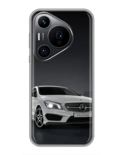Чохол для Huawei Pura 70 PRO з картинкою «Mercedes AMG GT Silver» Чохол для Huawei Pura 70 PRO з картинкою «Mercedes AMG GT Silver»