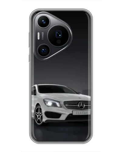 Чехол для Huawei Pura 70 PRO с картинкой «Mercedes AMG GT Silver»