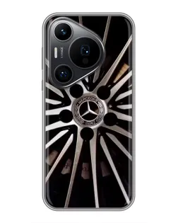 Чехол для Huawei Pura 70 PRO с картинкой «Диск Mercedes»