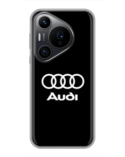 Чехол для Huawei Pura 70 PRO с картинкой «Классическое лого Audi»
