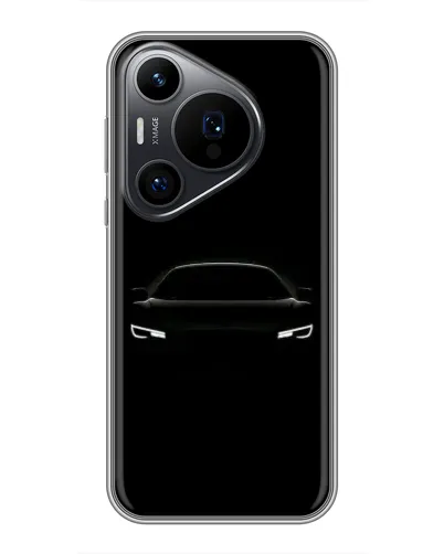 Чехол для Huawei Pura 70 PRO с картинкой «Взгляд Audi в темноте»