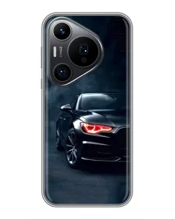 Чехол для Huawei Pura 70 PRO с картинкой «Audi — хищный взгляд»