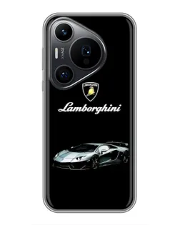 Чехол для Huawei Pura 70 PRO с картинкой «Логотип Lamborghini классика» Чехол для Huawei Pura 70 PRO с картинкой «Логотип Lamborghini классика»