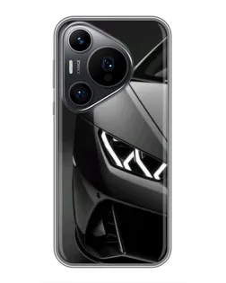 Чехол для Huawei Pura 70 PRO с картинкой «Lamborghini фары детализация» Чехол для Huawei Pura 70 PRO с картинкой «Lamborghini фары детализация»