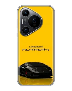 Чехол для Huawei Pura 70 PRO с картинкой «Lamborghini Huracan черный» Чехол для Huawei Pura 70 PRO с картинкой «Lamborghini Huracan черный»