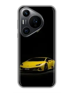 Чехол для Huawei Pura 70 PRO с картинкой «Lamborghini желтый акцент» Чехол для Huawei Pura 70 PRO с картинкой «Lamborghini желтый акцент»