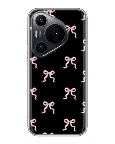 Чехол для Huawei Pura 70 PRO с картинкой «Бант-цветок»
