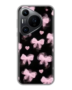 Чехол для Huawei Pura 70 PRO с картинкой «Геометрия банта»