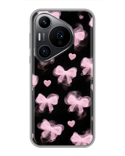 Чехол для Huawei Pura 70 PRO с картинкой «Геометрия банта»