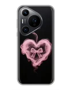 Чехол для Huawei Pura 70 PRO с картинкой «Дымчатое сердце»