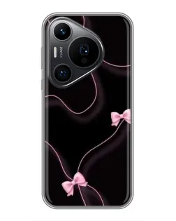 Чехол для Huawei Pura 70 PRO с картинкой «Розовые ленты»
