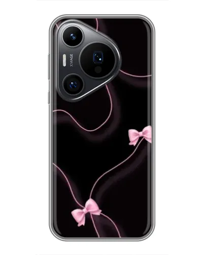Чехол для Huawei Pura 70 PRO с картинкой «Розовые ленты»