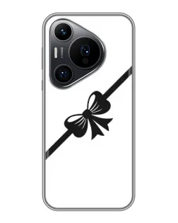 Чехол для Huawei Pura 70 PRO с картинкой «Диагональный бант»