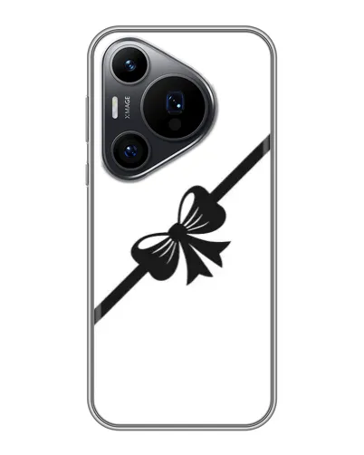 Чехол для Huawei Pura 70 PRO с картинкой «Диагональный бант»