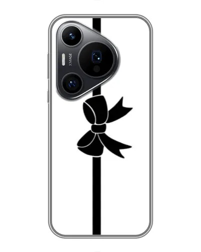 Чехол для Huawei Pura 70 PRO с картинкой «Вертикальный бант»