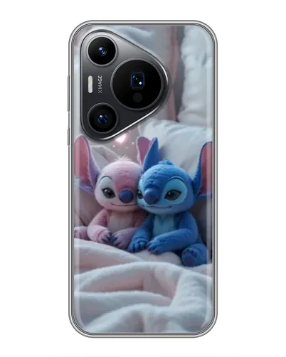 Чехол для Huawei Pura 70 PRO с картинкой «Плюшевые Стич Ангел» Чехол для Huawei Pura 70 PRO с картинкой «Плюшевые Стич Ангел»