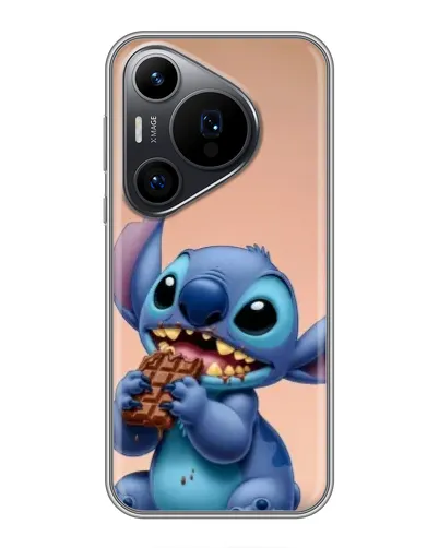 Чехол для Huawei Pura 70 PRO с картинкой «Стич ест шоколад» Чехол для Huawei Pura 70 PRO с картинкой «Стич ест шоколад»