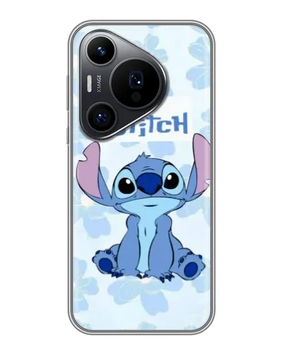 Чехол для Huawei Pura 70 PRO с картинкой «Stitch среди цветов» Чехол для Huawei Pura 70 PRO с картинкой «Stitch среди цветов»