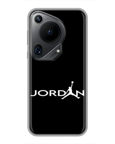 Чехол для Huawei Pura 70 Ultra с картинкой «Jordan White Logo» Чехол для Huawei Pura 70 Ultra с картинкой «Jordan White Logo»
