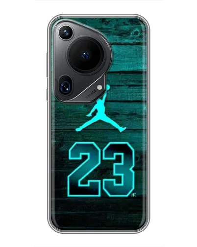 Чехол для Huawei Pura 70 Ultra с картинкой «Jordan Cyan 23» Чехол для Huawei Pura 70 Ultra с картинкой «Jordan Cyan 23»
